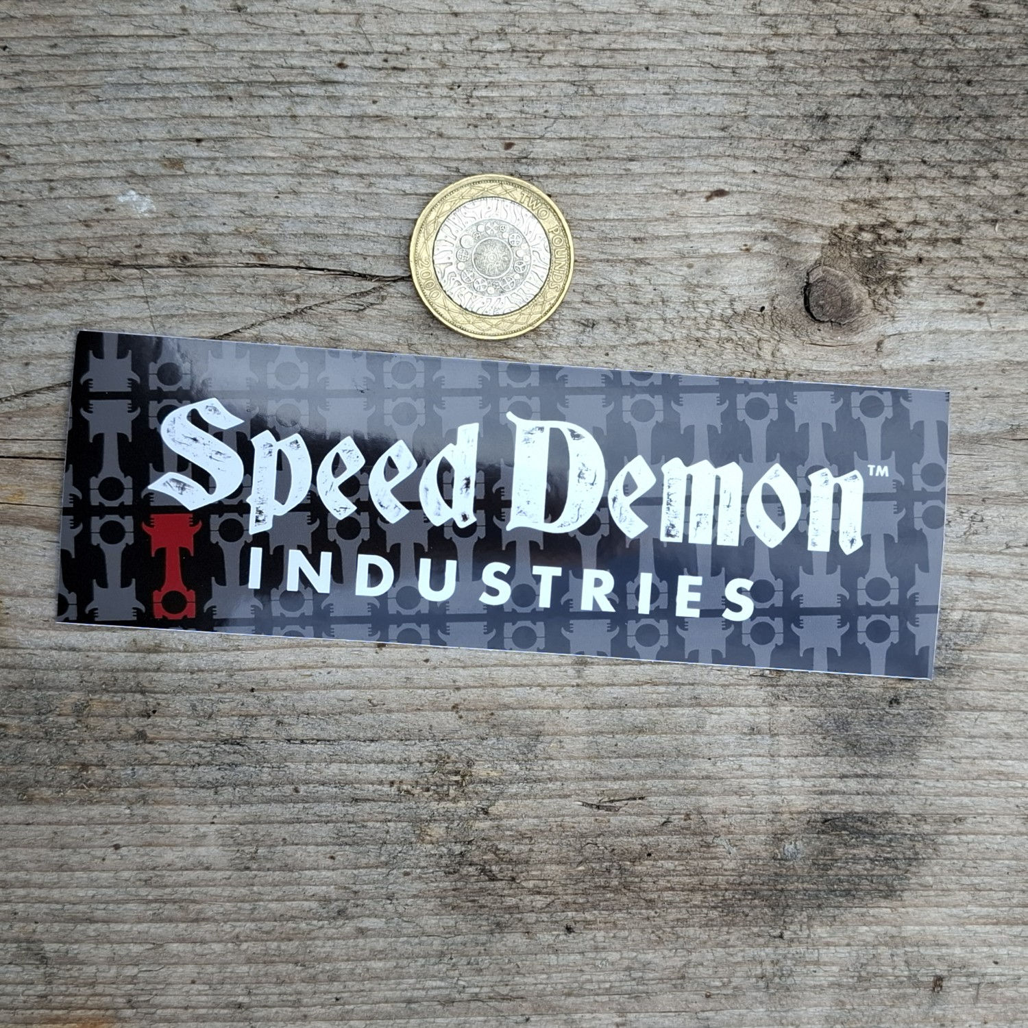 Speed Demon CBar Patteren Sticker