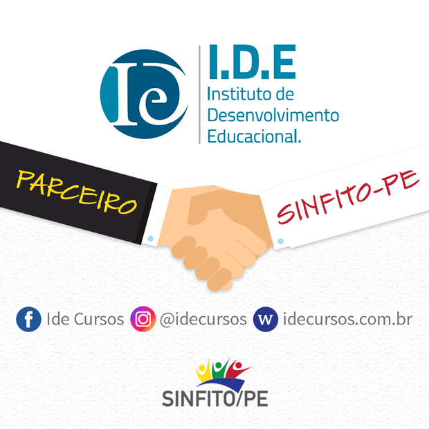 Parceiro do Sinfito/PE oferece cursos de Pós-Graduação com 15% de desconto nas mensalidades
