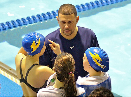 Velo-CT Head Swimming Coach Dennis Flores