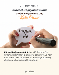 7 Temmuz Küresel Bağışlama Günü