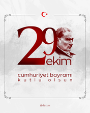 29 Ekim Cumhuriyet Bayramı 