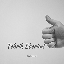 Tebrikler
