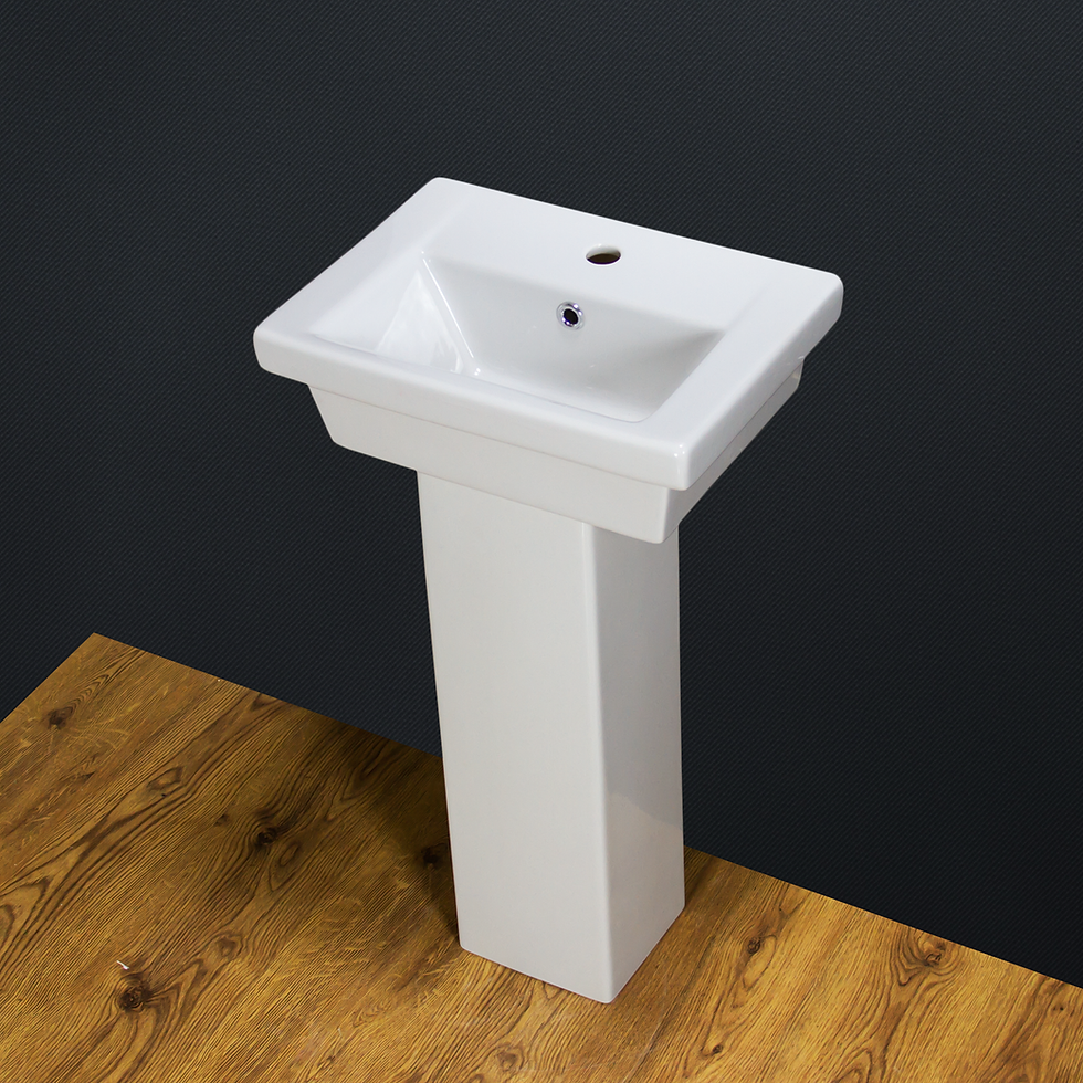 Thumbnail: Wash Basin Sink Ceramic Pedestal