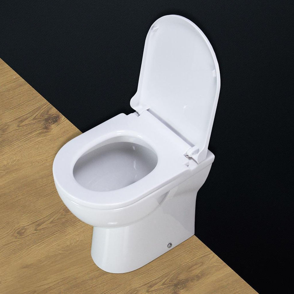 Thumbnail: Toilet WC Back To Wall Compact Cloakroom