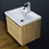 Thumbnail: Bathroom Vanity Unit Cabinet Basin Sink Wall Hung 500 MM