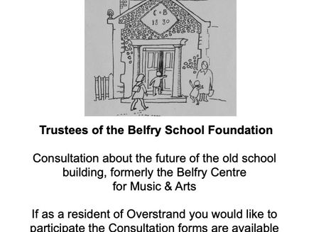 Friday 9th October 2026 - Don't Like It, Dry Gardens, Splitting Conkers and Old Belfry School Consultation
