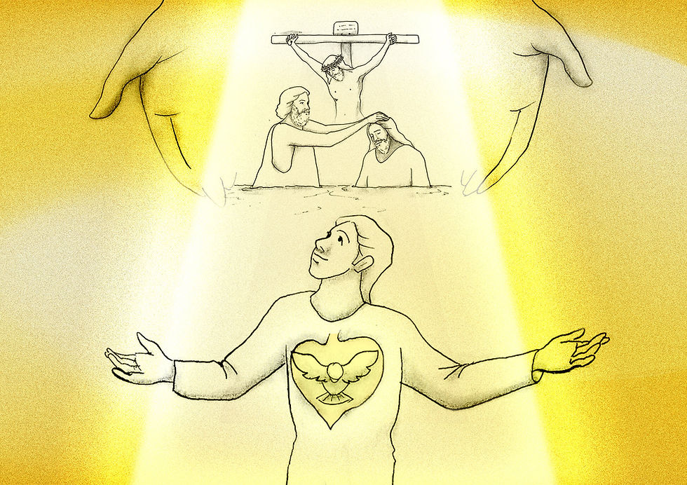 But through what is the Holy Spirit given? The Holy Spirit is not received through one’s own efforts or experiences from the laying on of hands, but is a gift from God given to those who have received the removal of sins through faith in the gospel of water and the Spirit, which is the gospel of God’s truth.