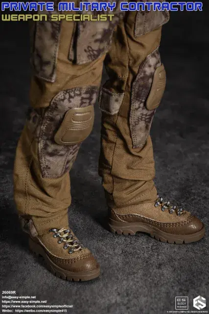 Miniatura: 🔥 Figura | Easy&Simple 26069R Private Military Contractor Weapon Specialist 🔥