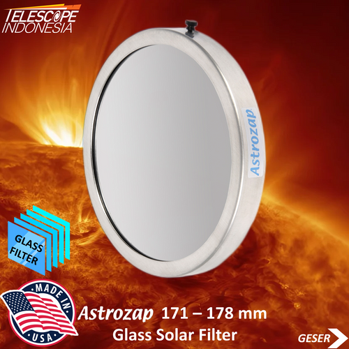 Astrozap 171mm 178mm Glass Solar Filter Telescope Indonesia