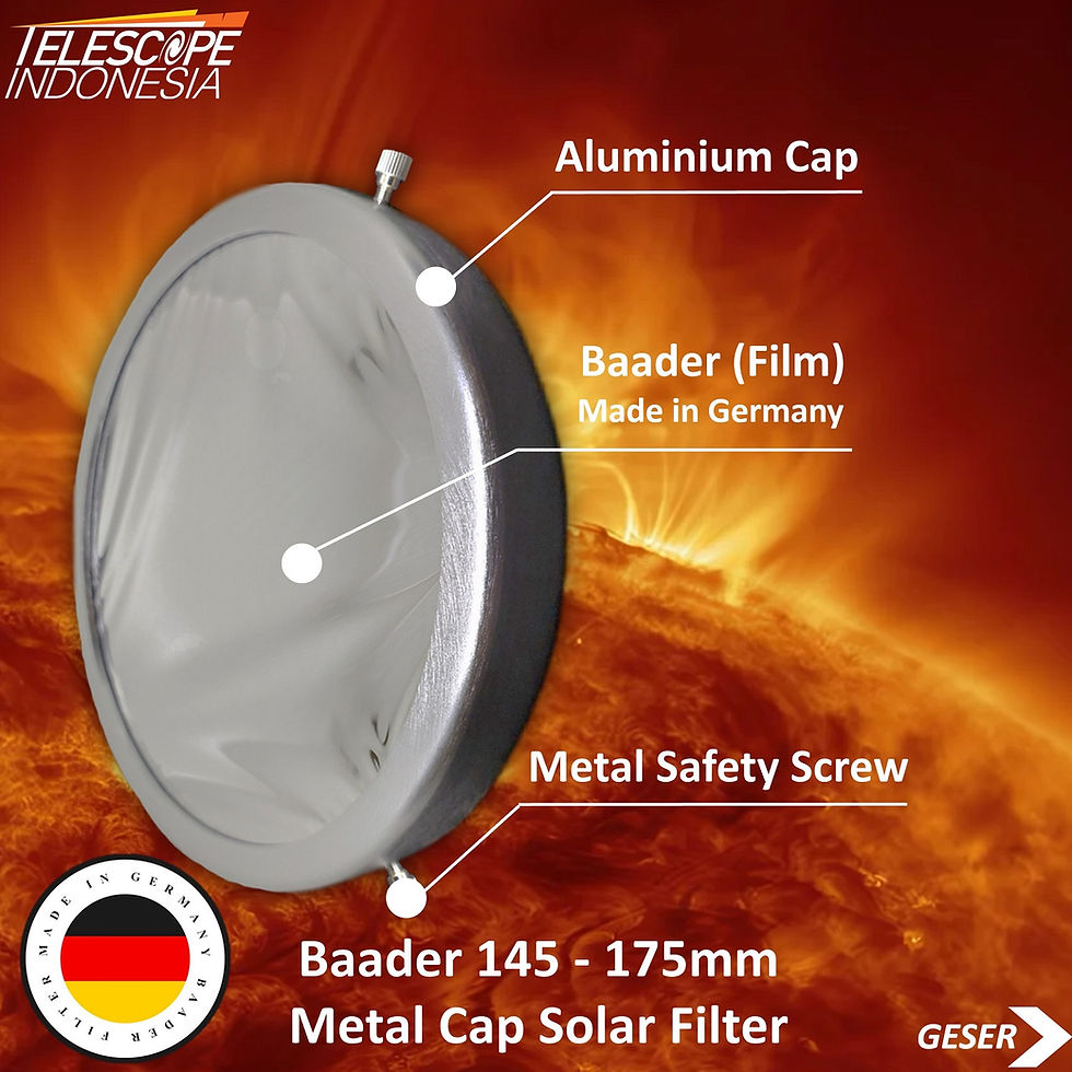 Thumbnail: Baader 145mm - 175mm Solar Filter Metal Cap