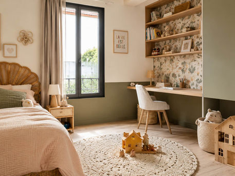 Aménagement de chambre enfant à Sion, Valais – LH Habitat