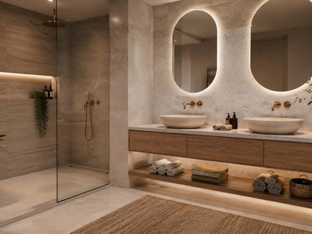 Aménagement de salle de bain à Sion, Valais – LH Habitat