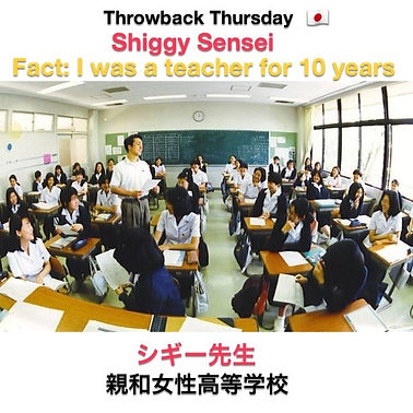 Teacher Japan All Girls High School Kobe