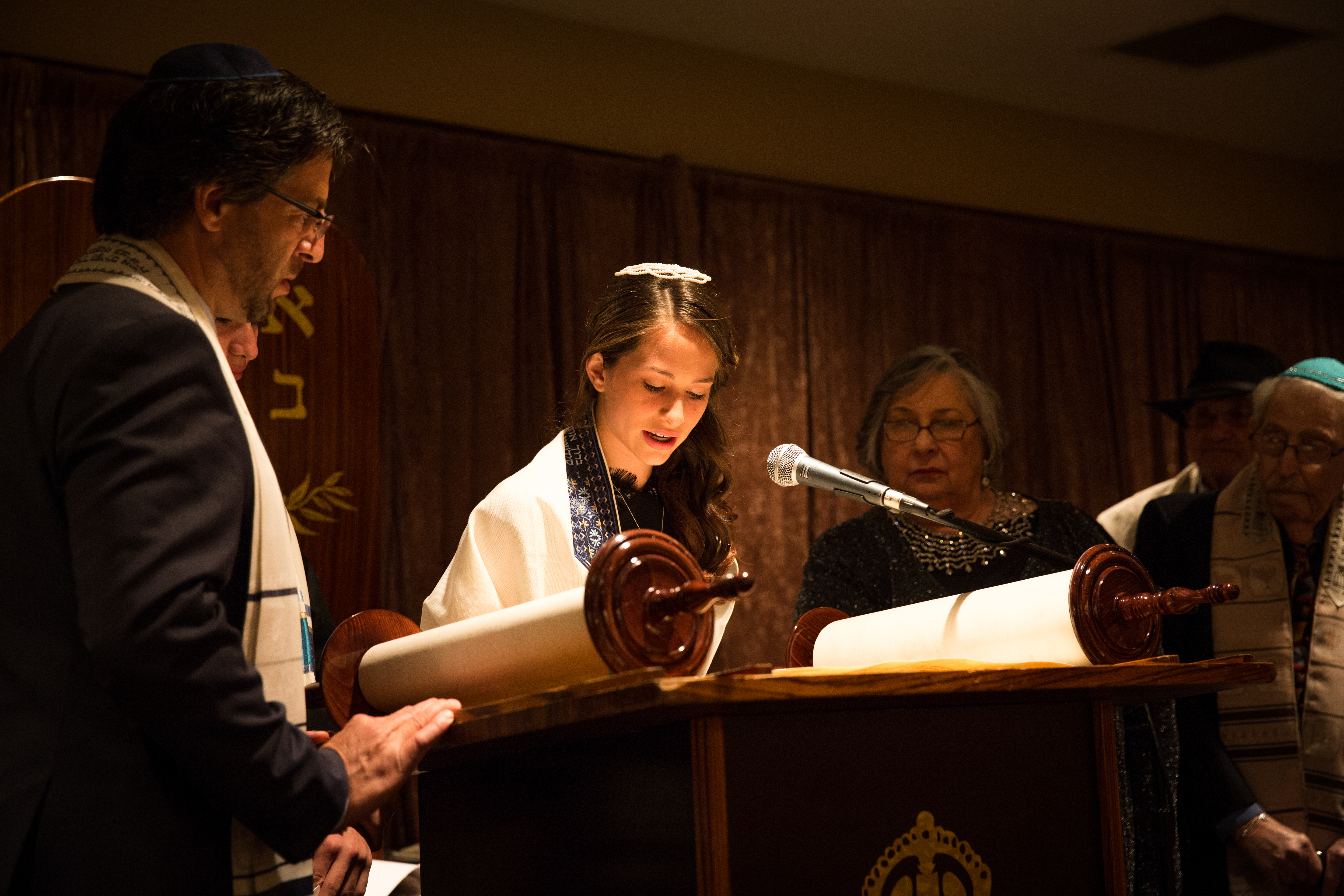 Rabbi Bat Mitzvah Girl Photograph