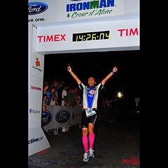 Ironman Coeur d'Alene Finisher swim bike run triathlon triathlete compression socks timex