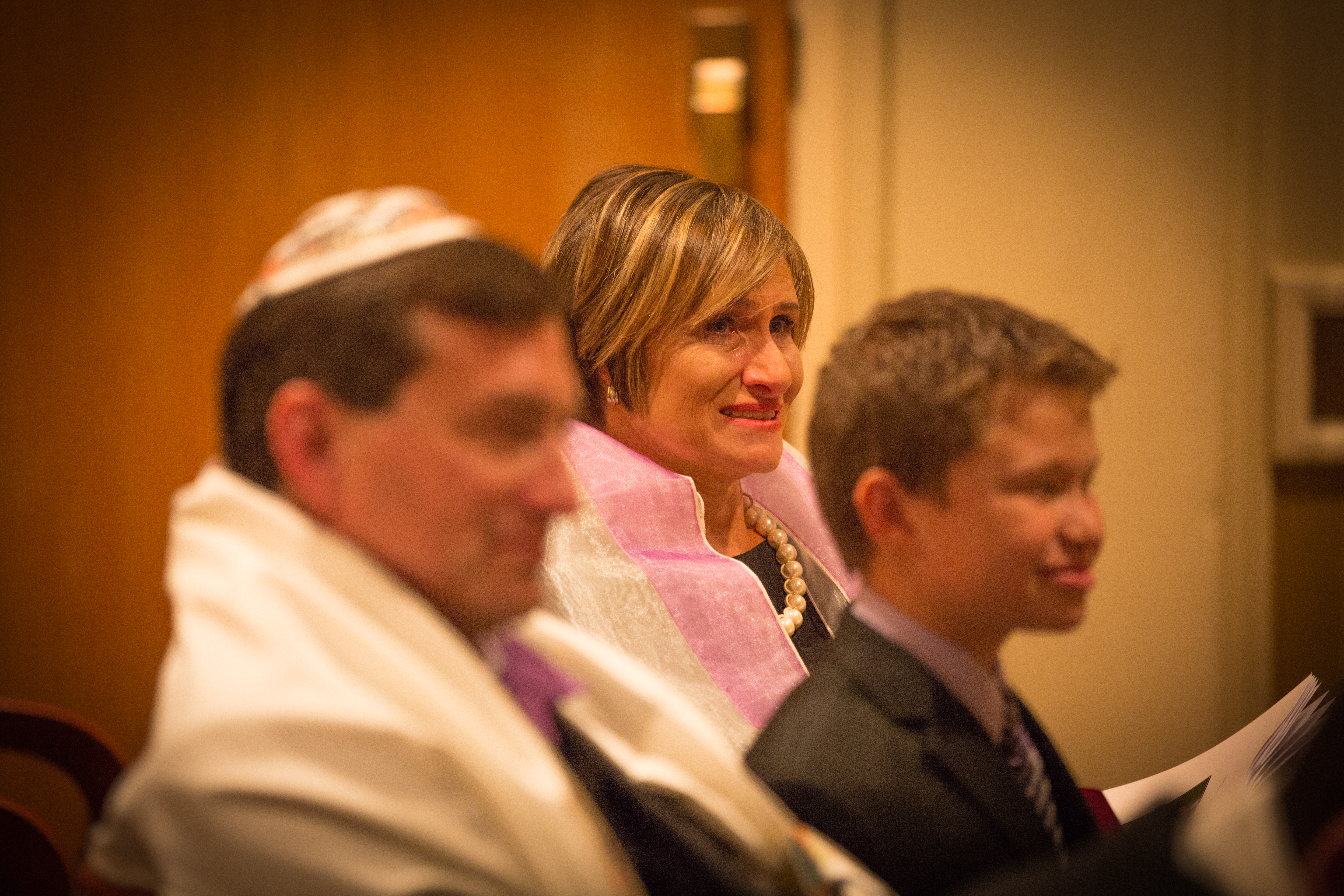 Emotional Bat Mitzvah Mother photo