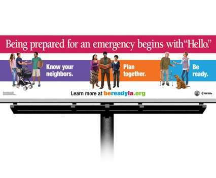 Billboard Being Prepared Earthquake LA County Los Angeles Photographer GoShiggyGo Shiggy