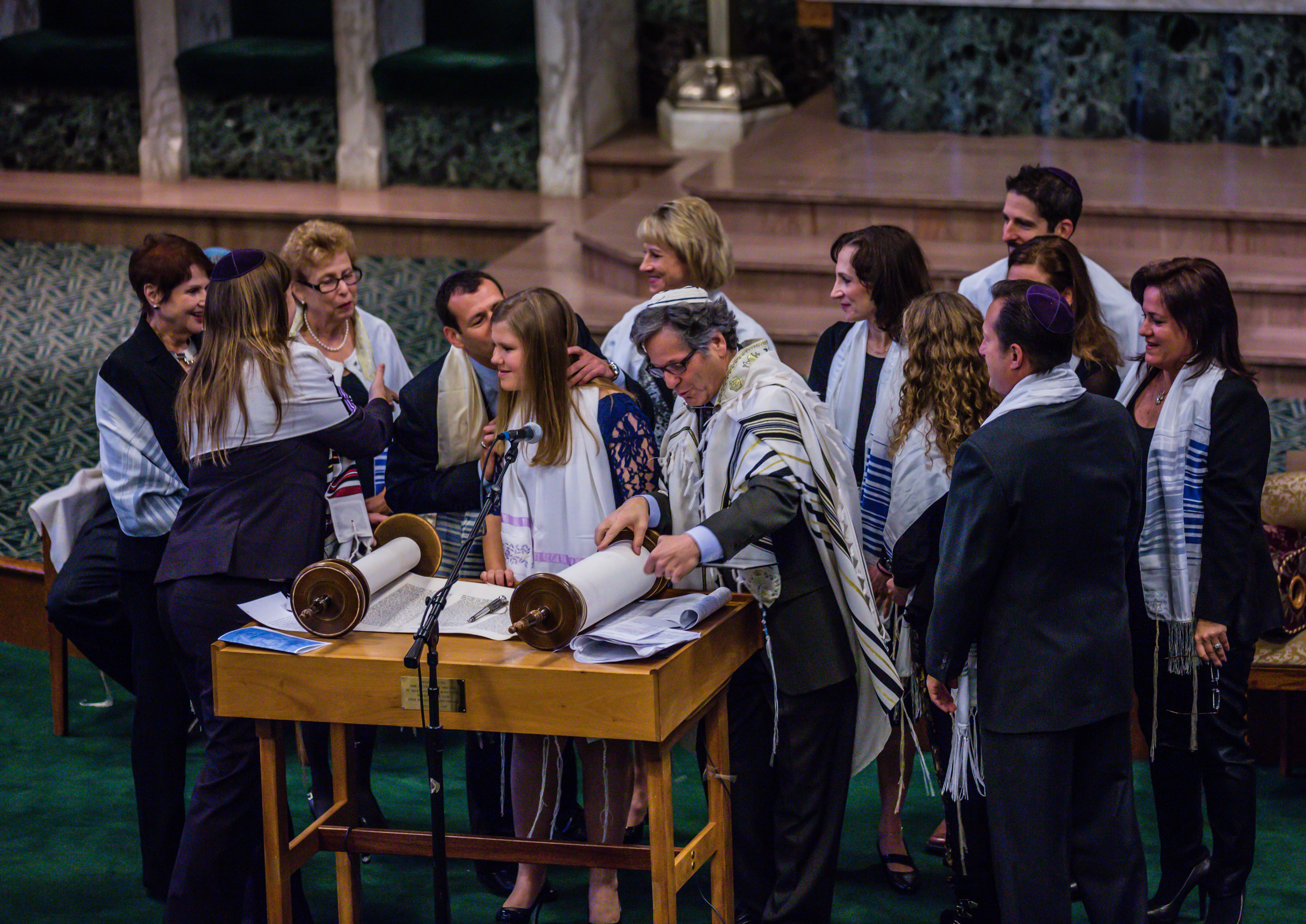 Bat Mitzvah Temple Israel Photograph