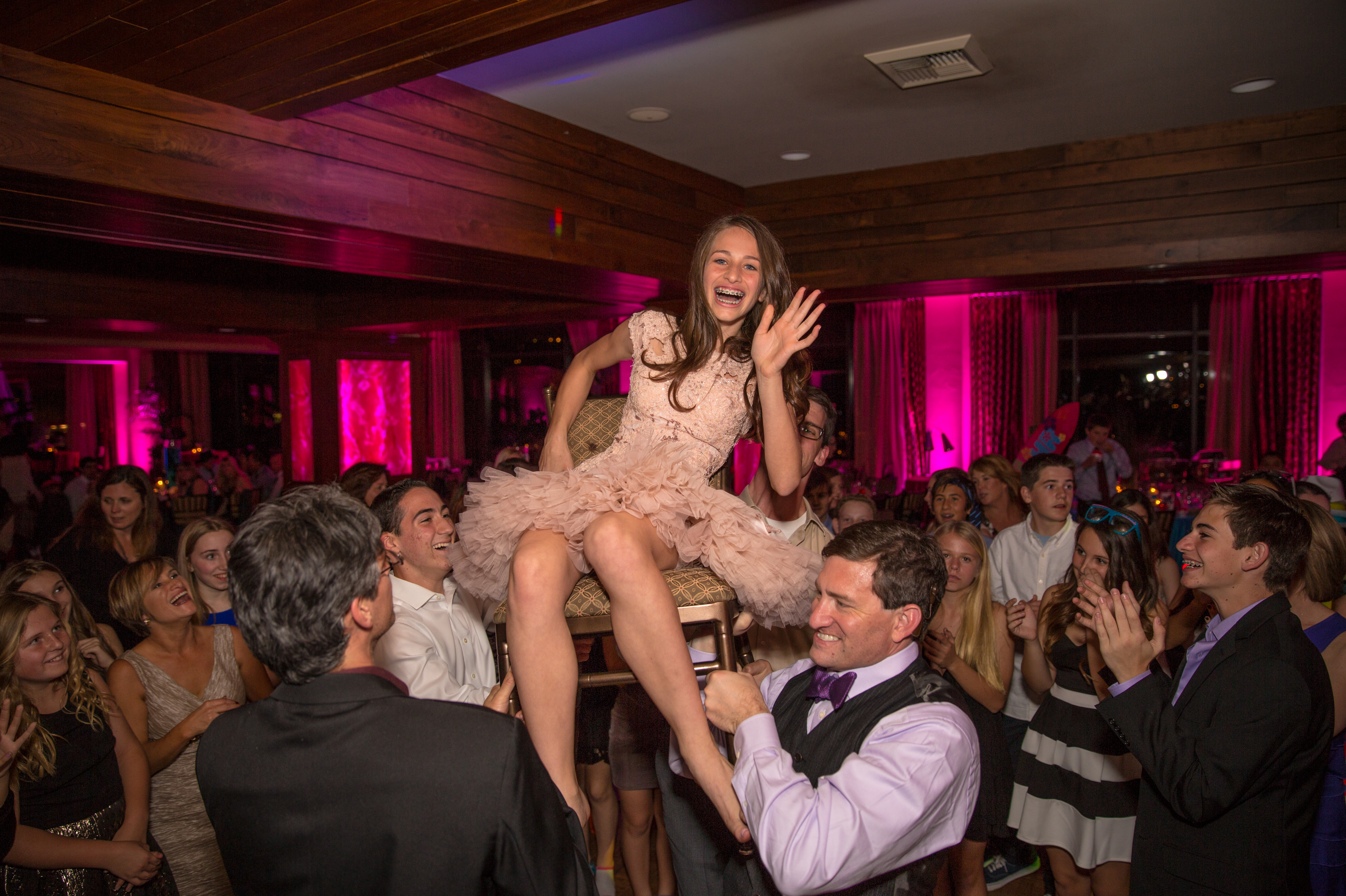 Bat Mitzvah Hora Photographer