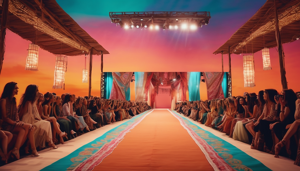 Pradasi Boho Fashion Runway Show