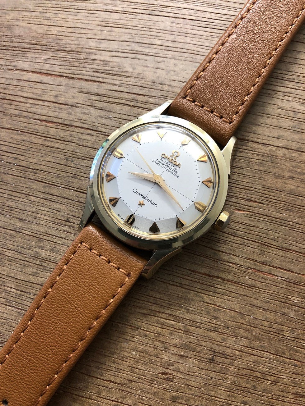 Thumbnail: 1957 OMEGA CONSTELLATION PIE PAN