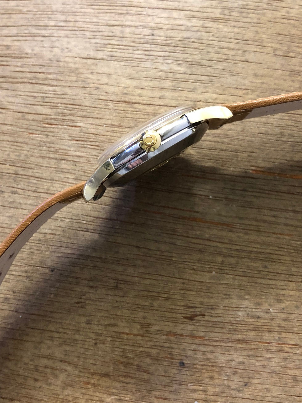 Thumbnail: 1956 OMEGA CONSTELLATION PIE PAN WATCH
