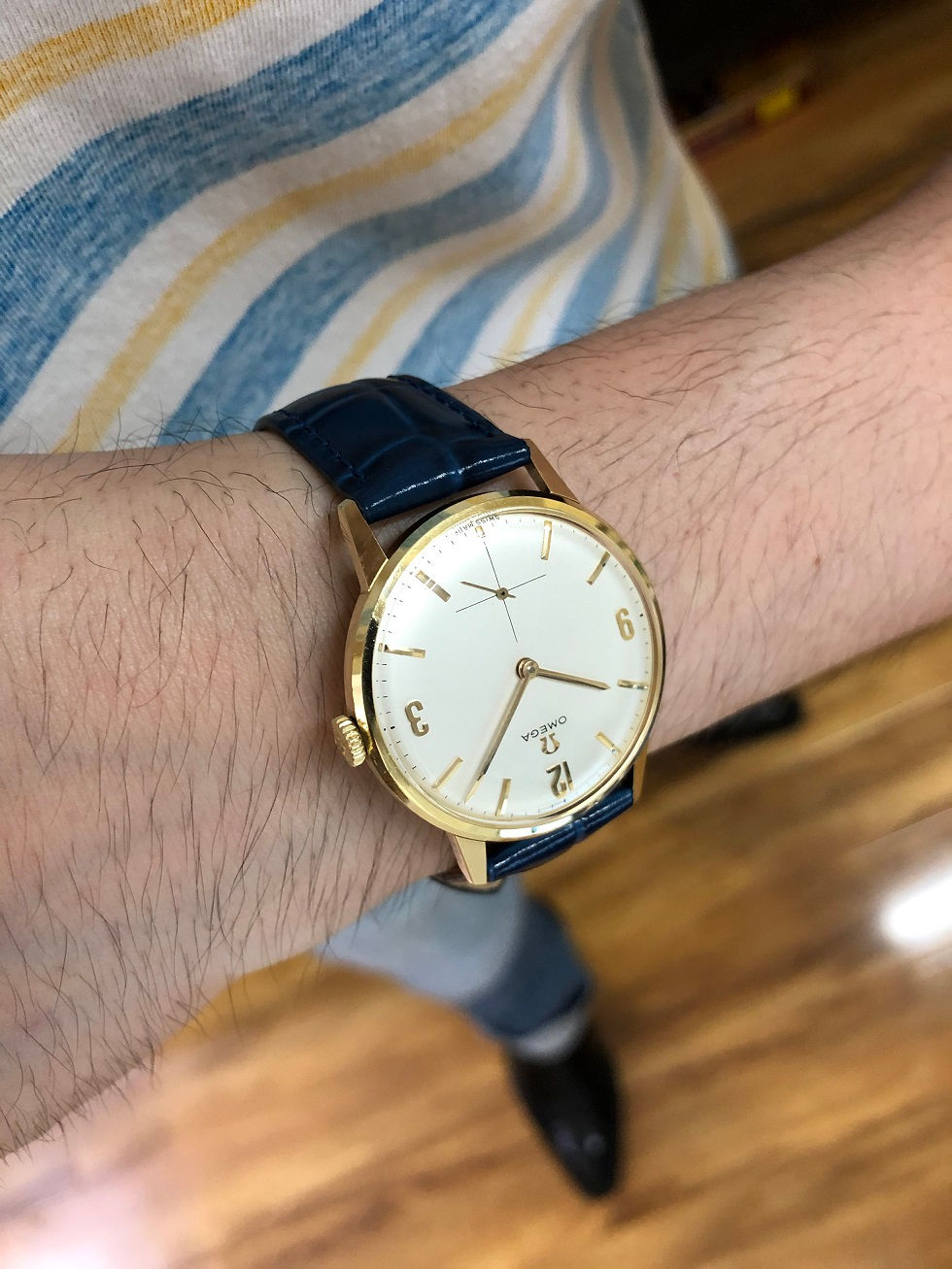 Thumbnail: 1963 OMEGA 14K DRESS WATCH