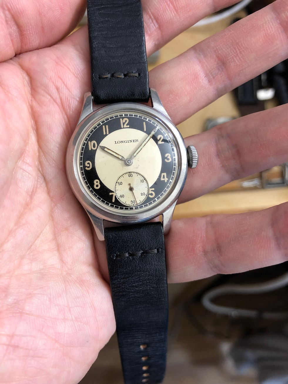 Thumbnail: 1945 LONGINES "SEI TACCHE"