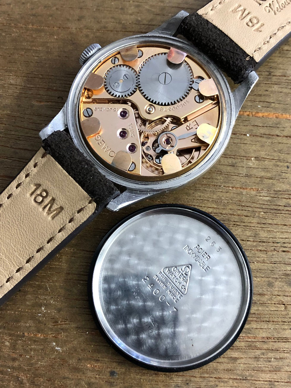 Thumbnail: 1945 OMEGA SUVERAN WATCH