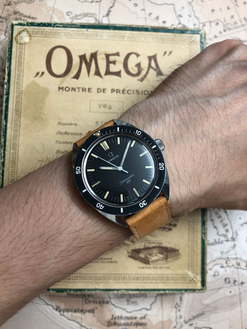 Thumbnail: 1968 OMEGA SEAMASTER 120 SKIN DIVER