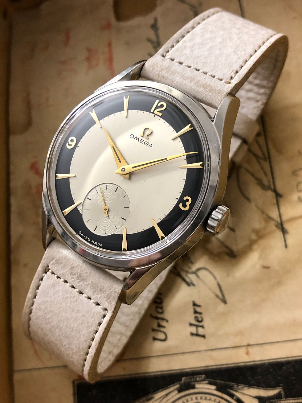 Thumbnail: 1955 OMEGA BULLSEYE WATCH