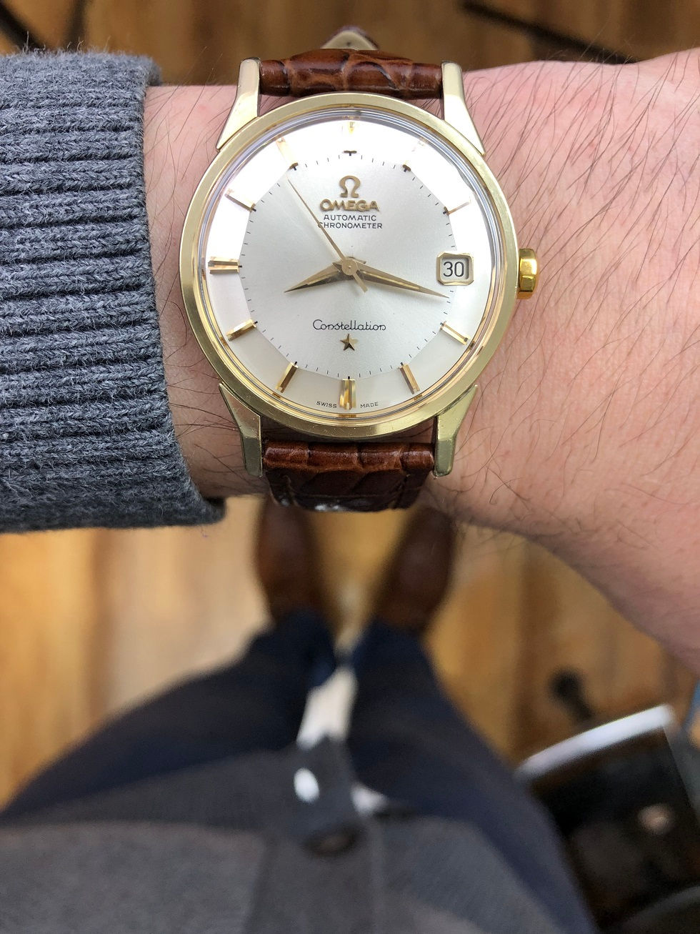 Thumbnail: 1962 OMEGA CONSTELLATION PIE PAN