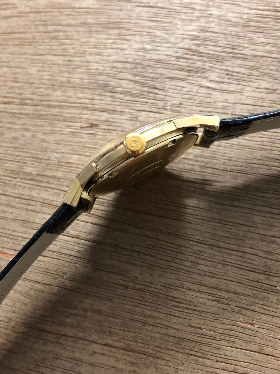 Thumbnail: 1964 OMEGA CONSTELLATION PIE PAN 18K