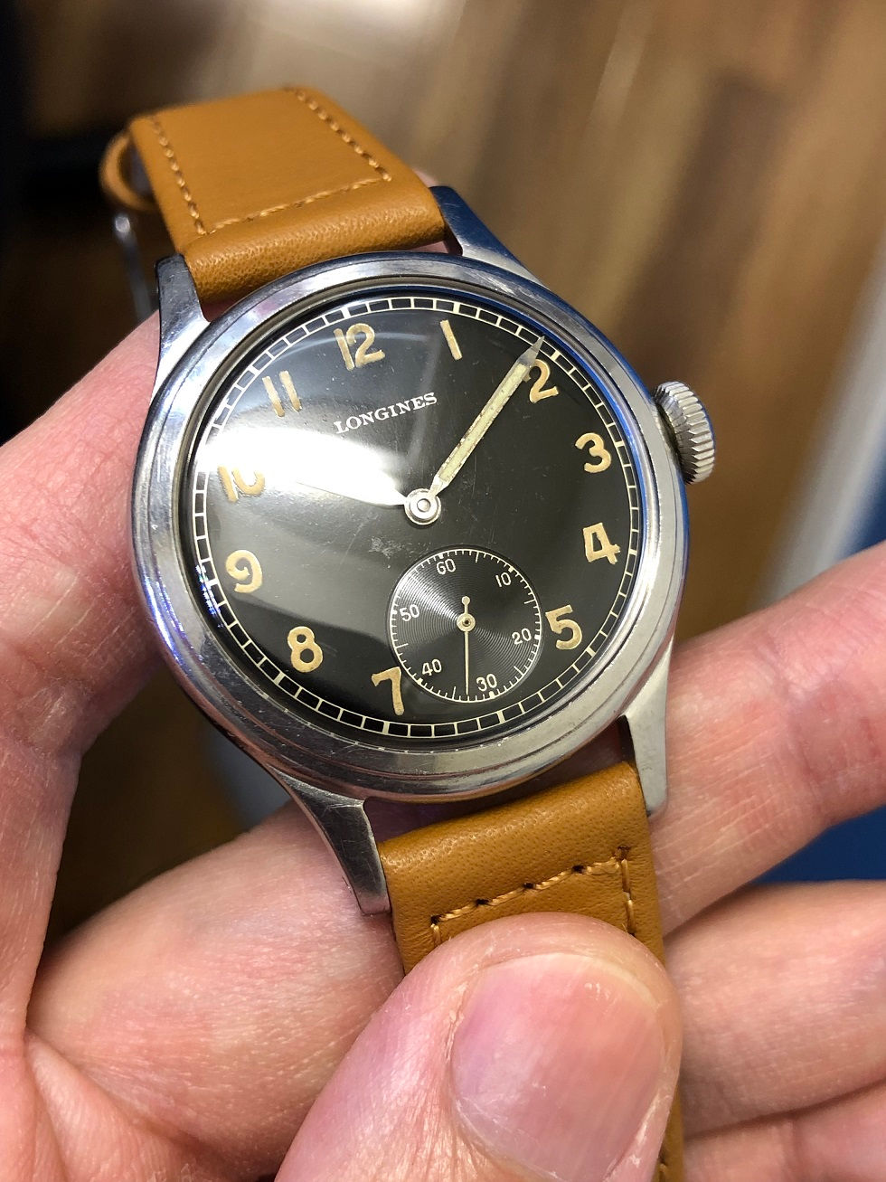 Thumbnail: 1945 LONGINES "SEI TACCHE"