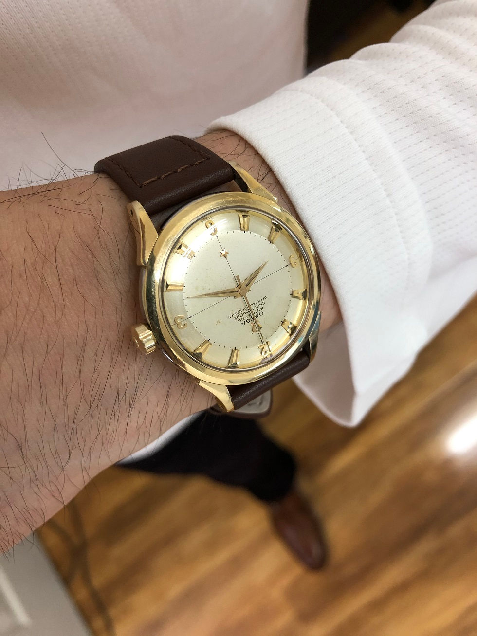 Thumbnail: 1952 OMEGA GLOBEMASTER WATCH