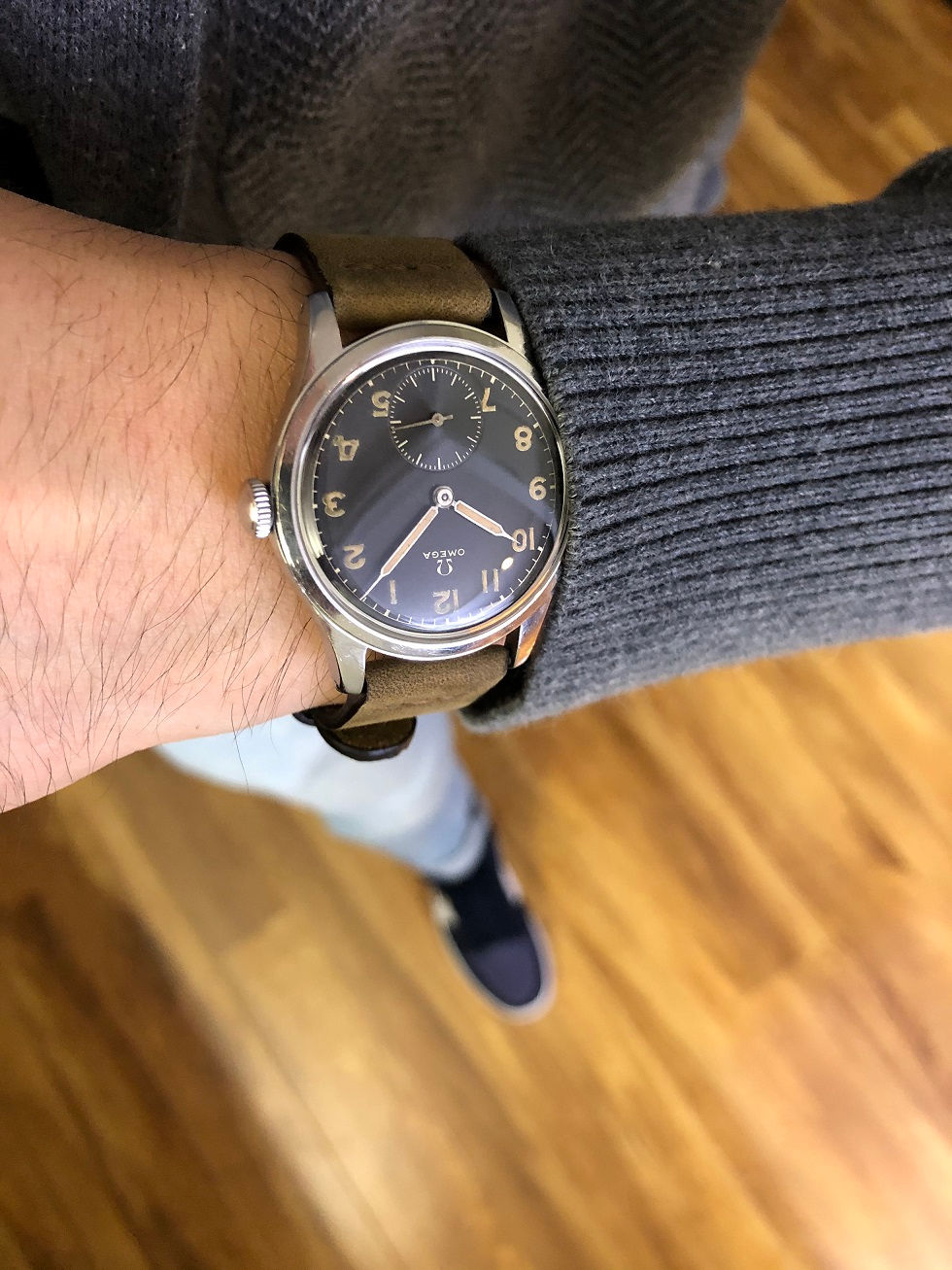 Thumbnail: 1944 OMEGA SUVERAN WATCH