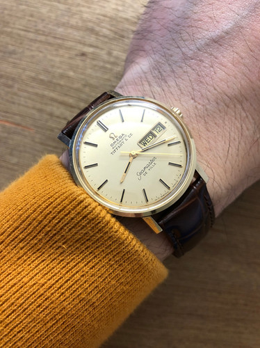 1974 OMEGA SEAMASTER DEVILLE 14K TIFFANY & CO | Omega Enthusiast