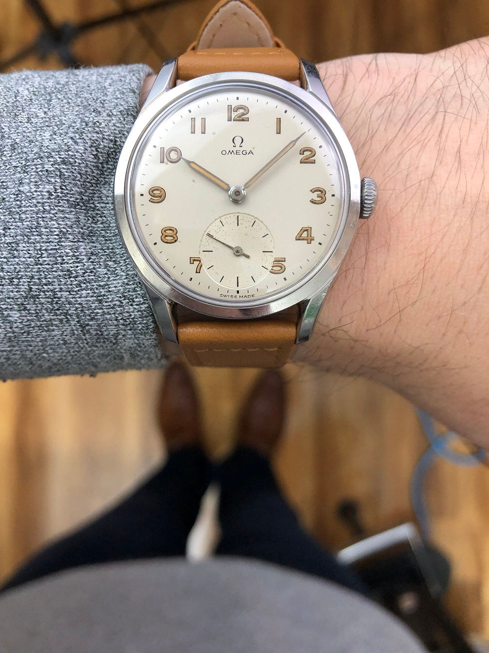 Thumbnail: 1951 OMEGA SUB SECOND
