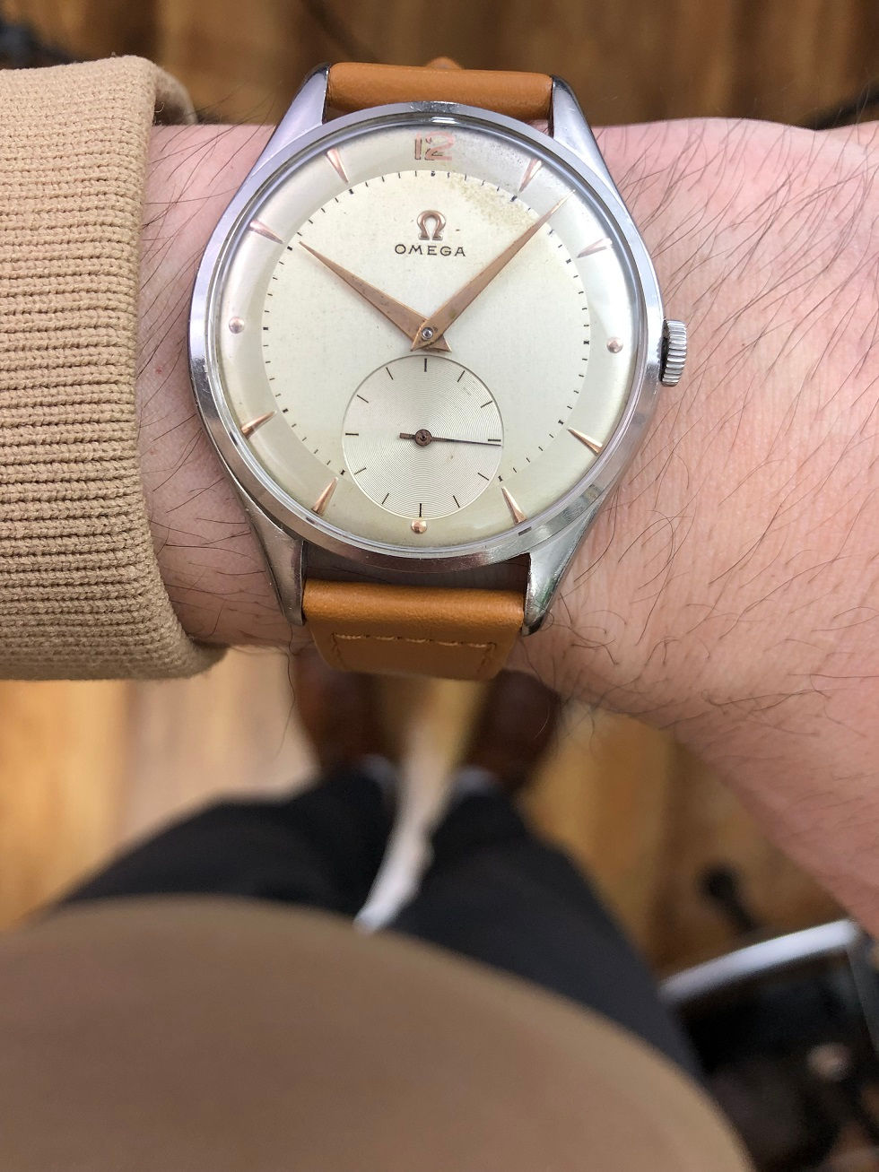 Thumbnail: 1951 OMEGA JUMBO WATCH