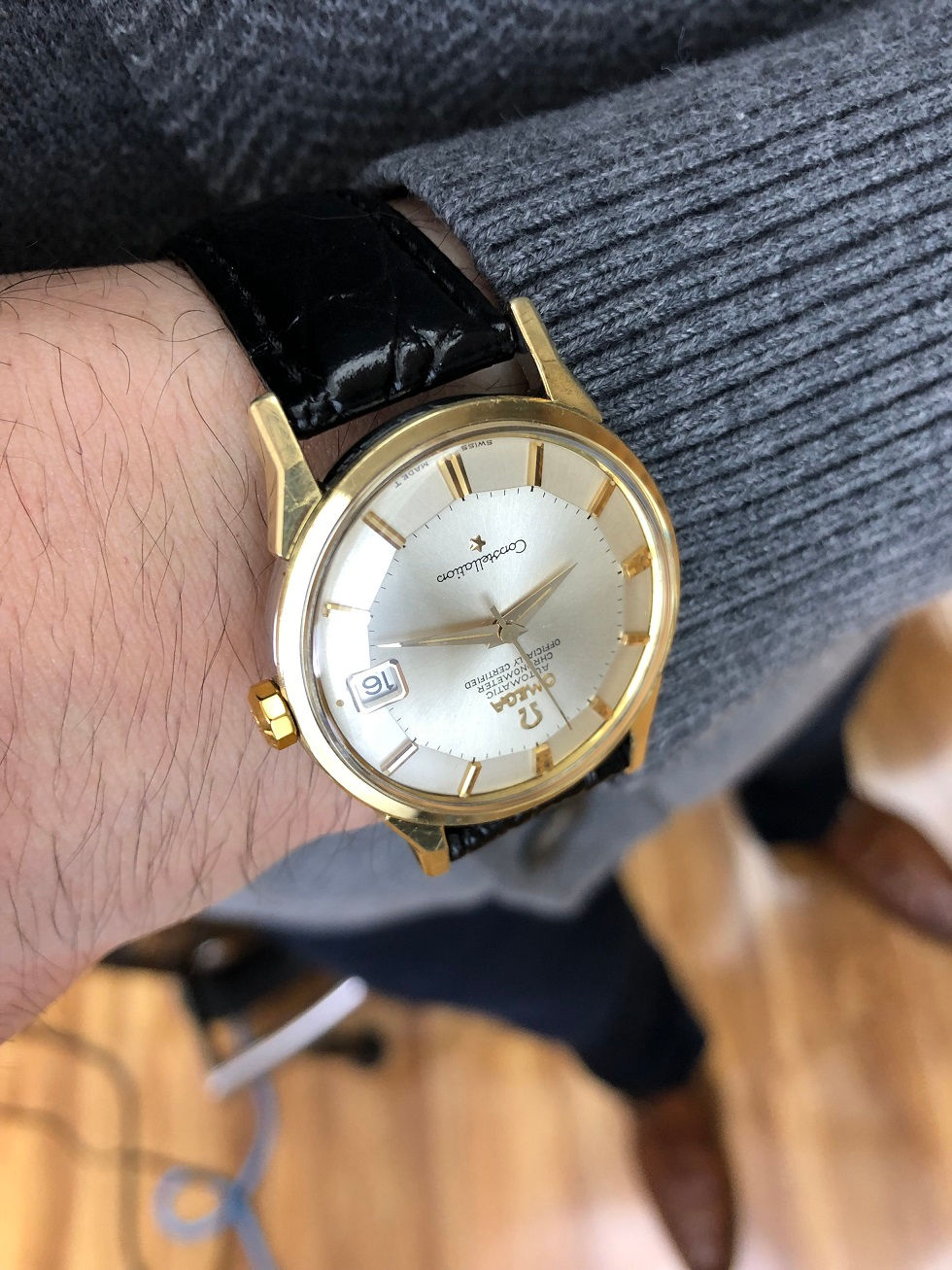 Thumbnail: 1963 OMEGA CONSTELLATION PIE PAN