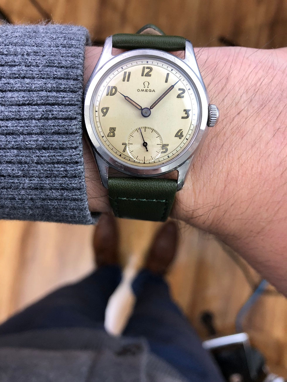 Thumbnail: 1946 OMEGA SUB SECOND