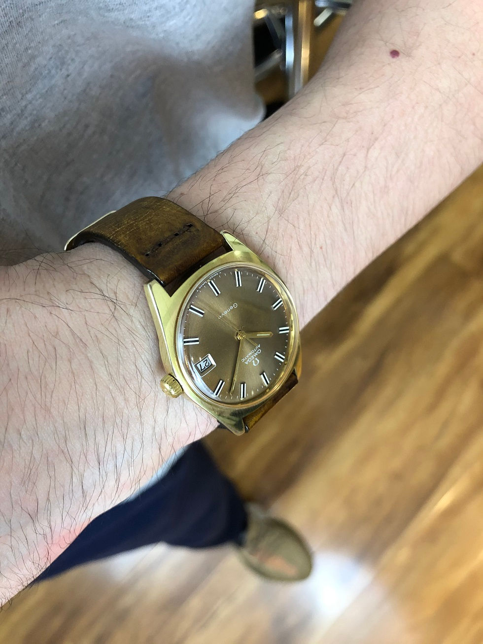 Thumbnail: 1967 OMEGA GENEVE WATCH