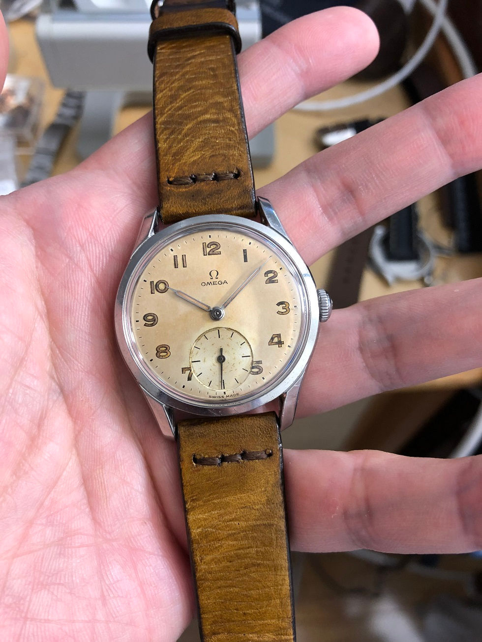 Thumbnail: 1952 OMEGA SUB SECOND