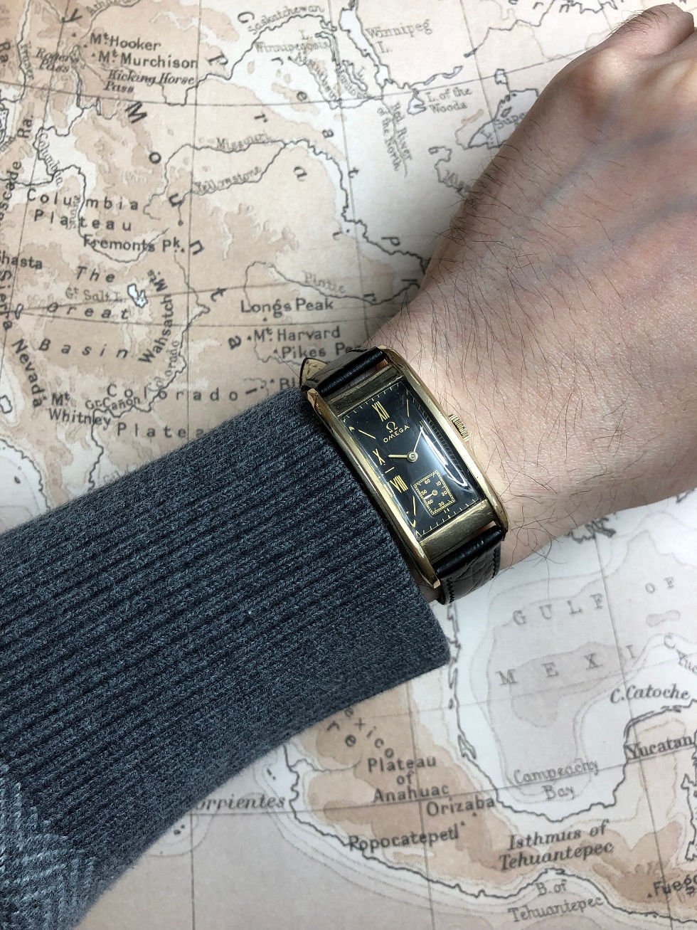 Thumbnail: 1936 OMEGA RECTANGULAR WATCH