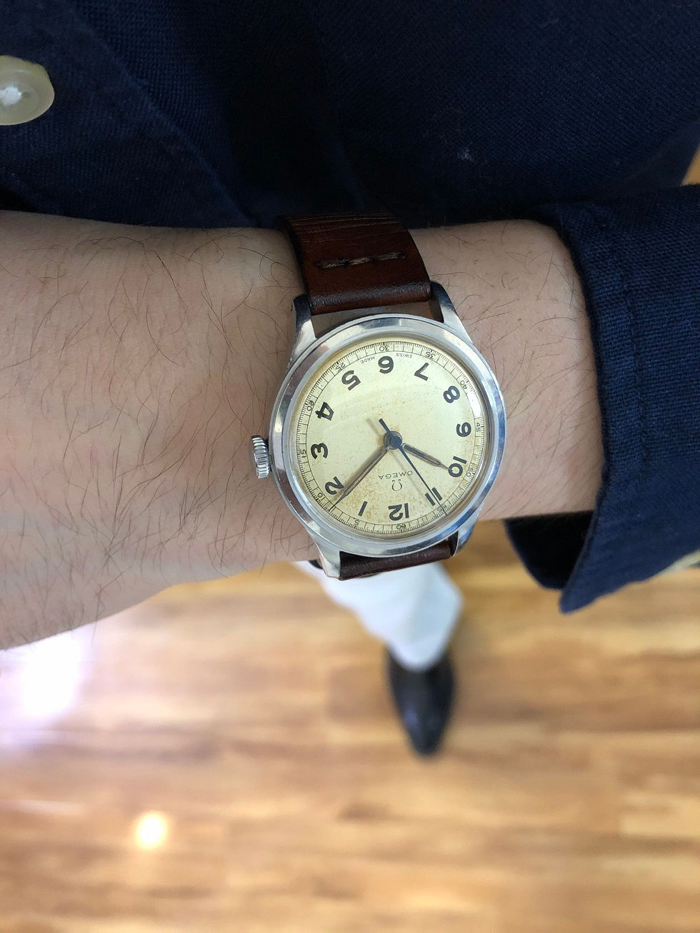 Thumbnail: 1944 OMEGA MILITARY STYLE WATCH