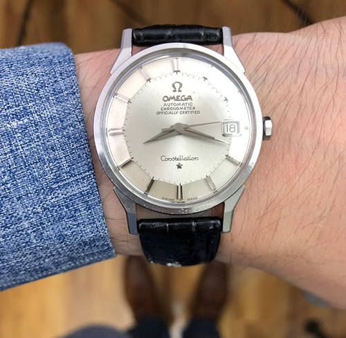 Dog Leg 1963 Omega Constellation 1963 Omega Constellation Pie Pan