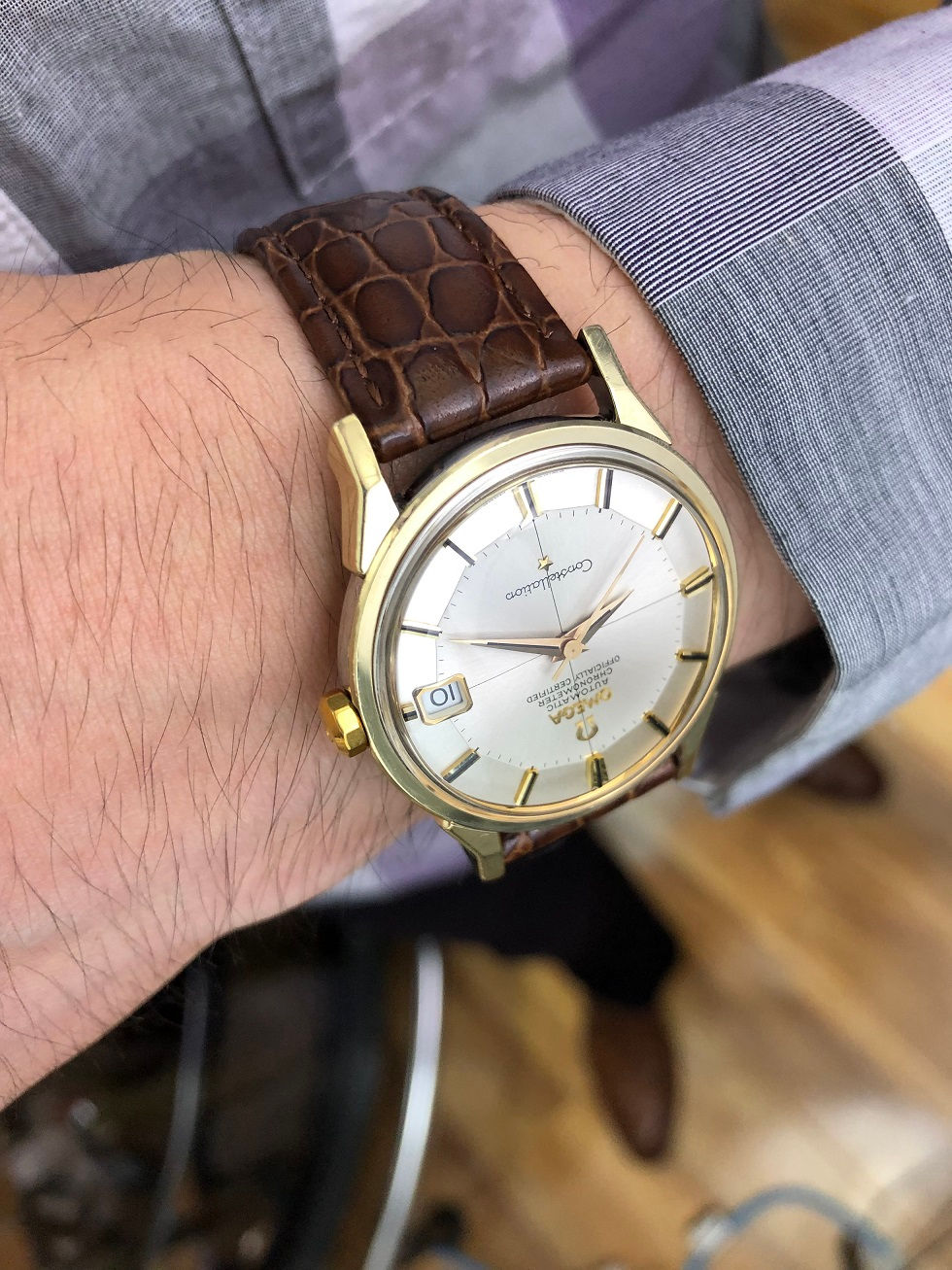 Thumbnail: 1966 OMEGA CONSTELLATION PIE PAN