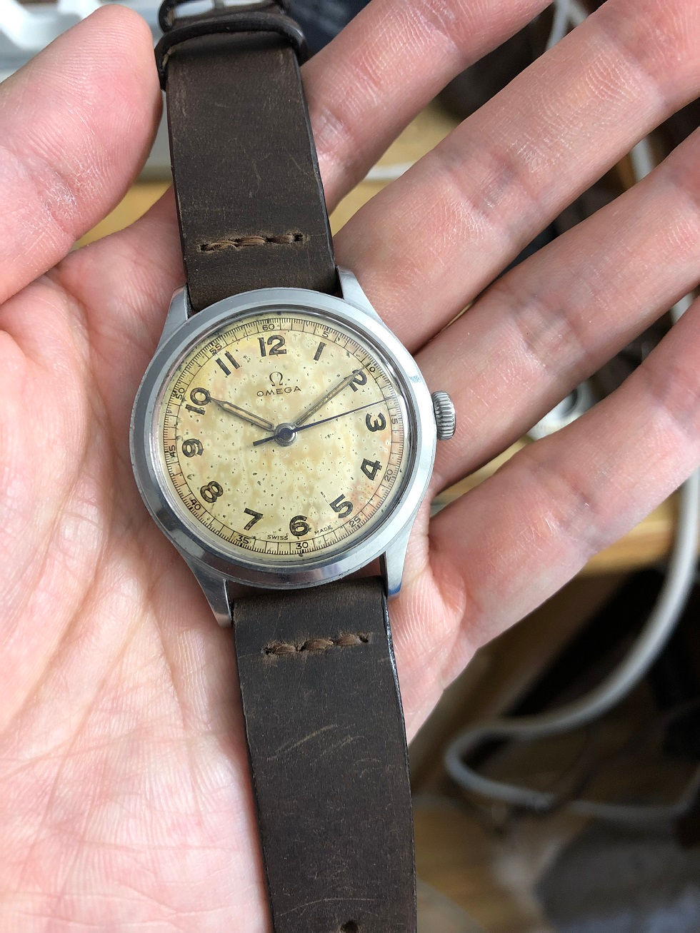 Thumbnail: 1944 OMEGA RAAF Military Watch