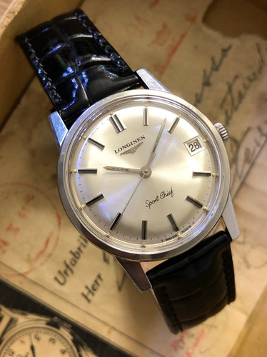 1966 LONGINES SPORTCHIEF WATCH | Omega Enthusiast