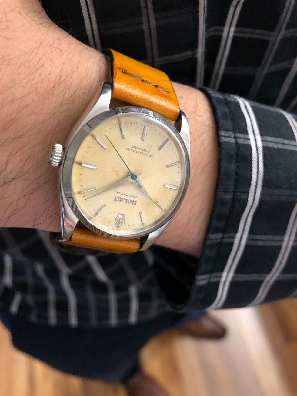 Thumbnail: 1956 ROLEX OYSTER PERPETUAL CHRONOMETER